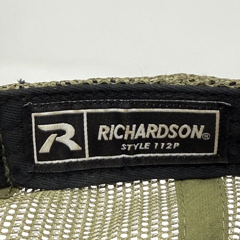 Richardson 112P Leupold Tiger Stripe‎ Camo American Flag Trucker Hat Snapback